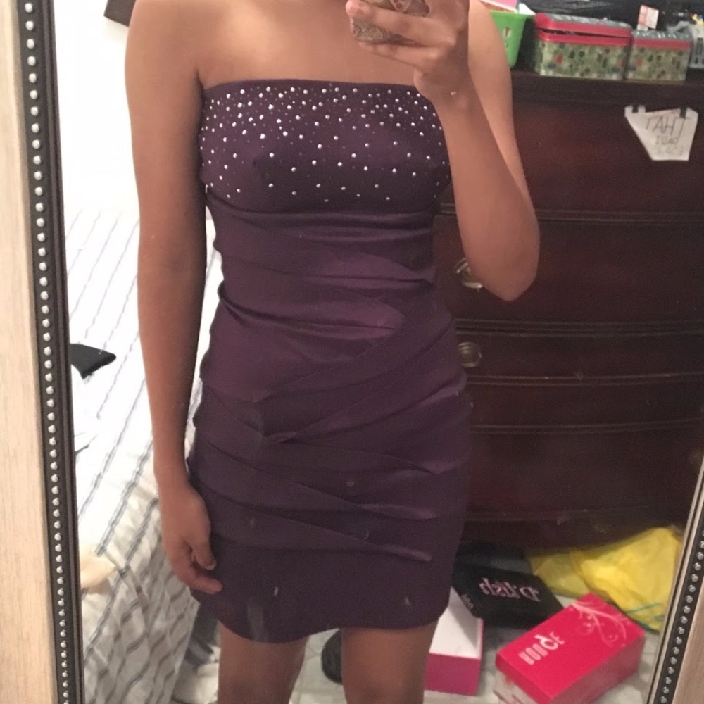 Mini Purple Dress